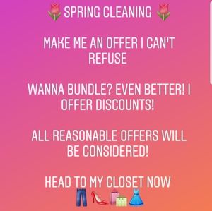 SPRING CLEANING! MAKE ME AN OFFER!